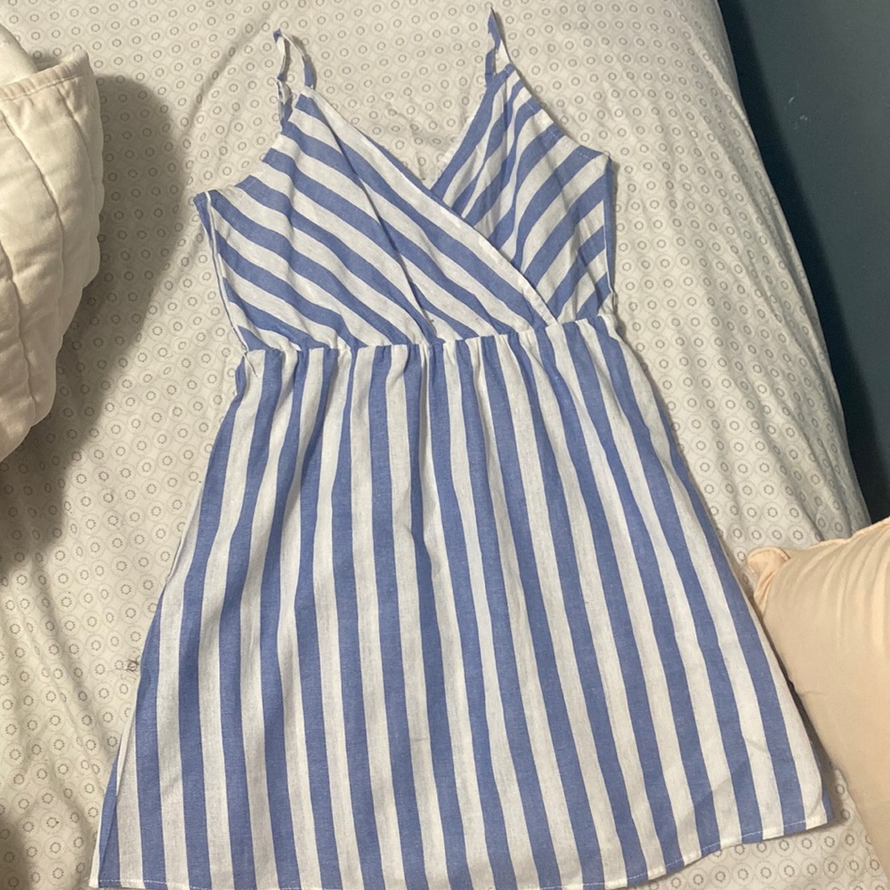 Teen blue sun dress